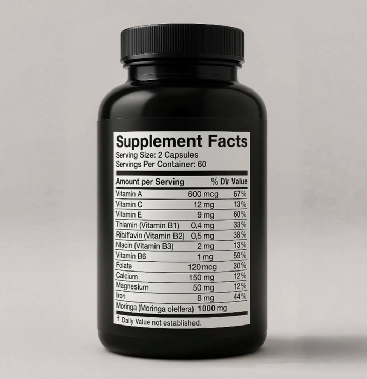 Miracle Tree Moringa Vitality Boost Capsules™