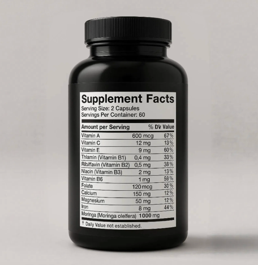 Miracle Tree Moringa Vitality Boost Capsules™